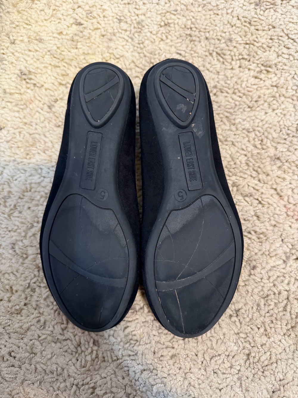 Suede Flats Bundle Size 5, Navy & Black - Picture 7 of 7